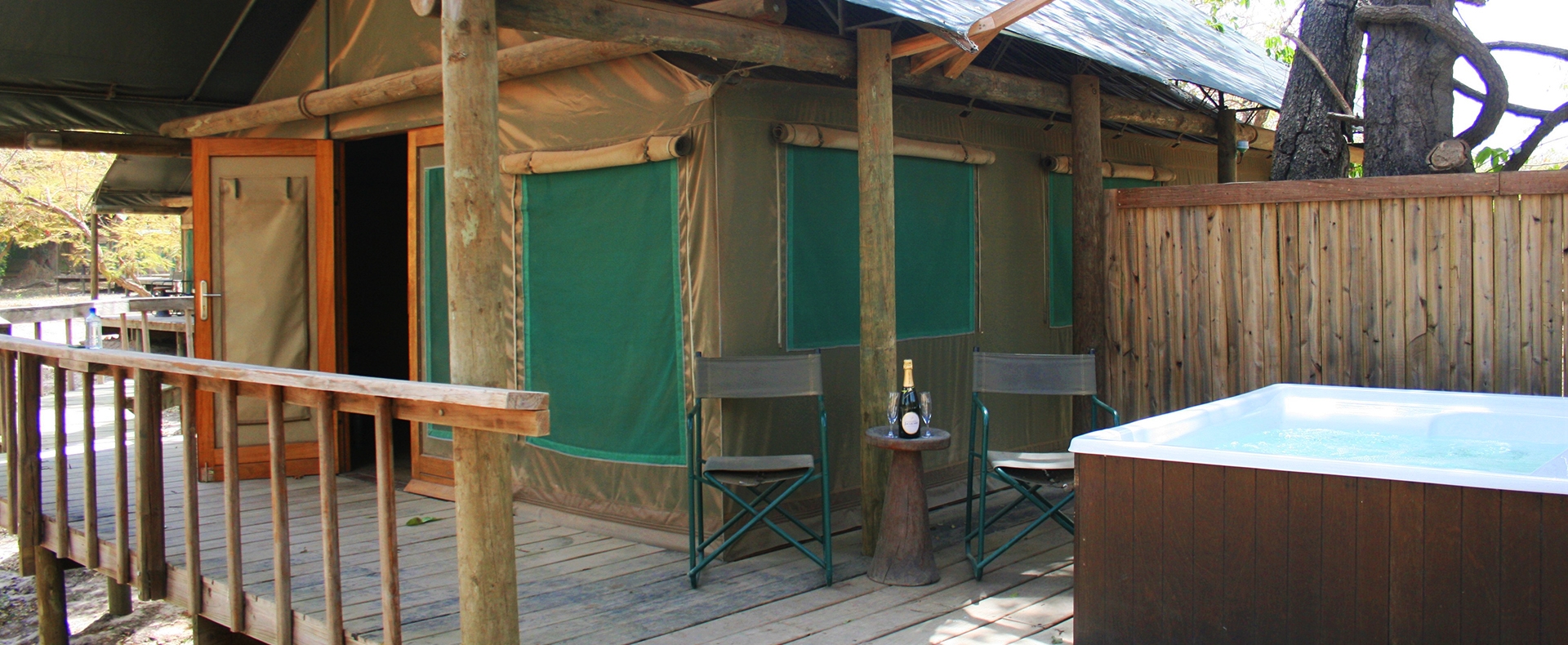 Deluxe Tented Accommodation Deluxe Tented Accommodation