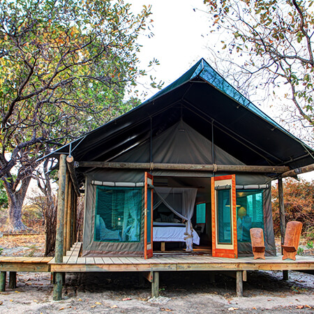 Luxury Tented Accommodation at Fathala Reserve in Senegal